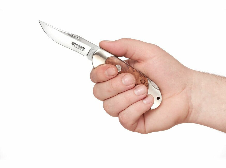 BÖKER Manufaktur Solingen Scout Thuja taschenmesser 9 cm, thuja holz