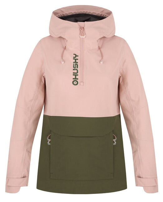 HUSKY Nabbi L damen outdoorjacke , hellrosa/khaki