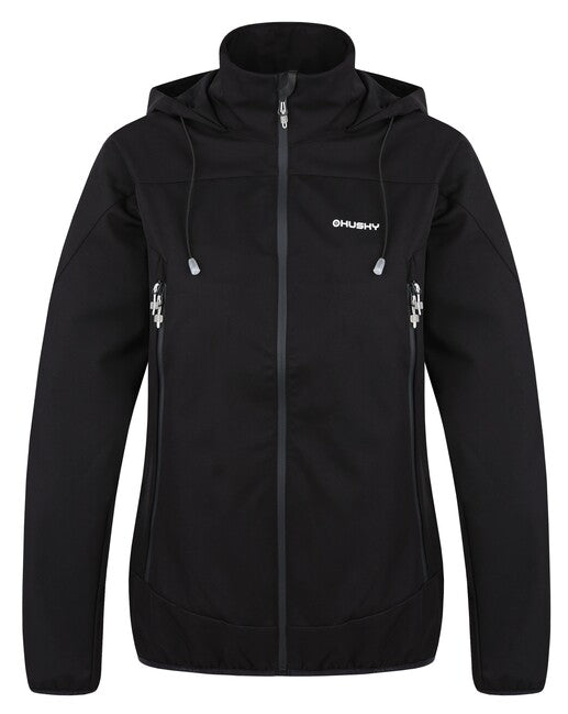 HUSKY Sonny L damen softshelljacke, schwarz