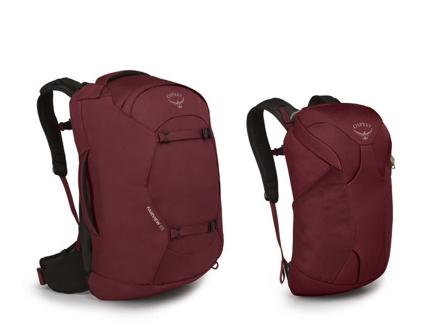 OSPREY Fairview 55 reiserucksack zirkonrot
