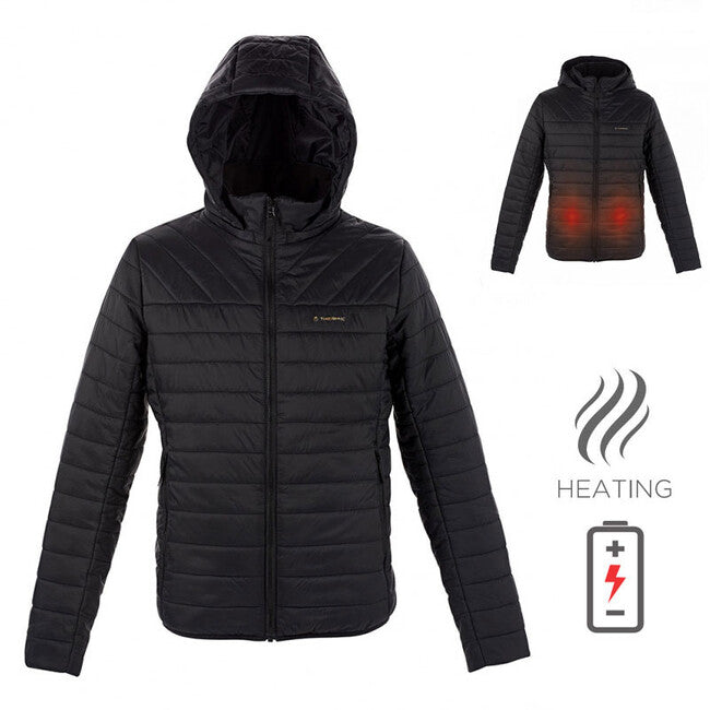 Therm-ic PowerJacket herren Freizeitjacke, schwarz