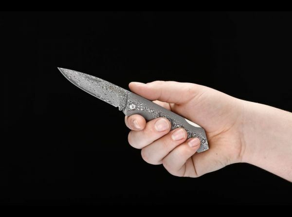 BÖKER Plus Damast Dominator taschenmesser 8,4 cm, damast