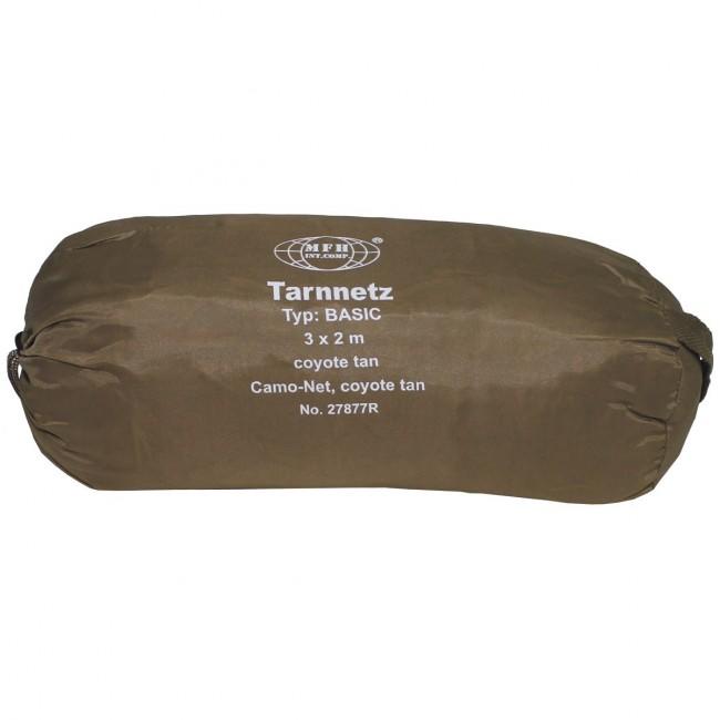 MFH Basic Camouflage Net Coyote 3 x 2m