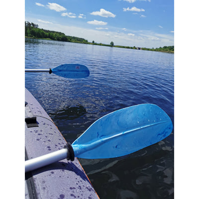 BasicNature Doppelpaddel 230 cm, blau