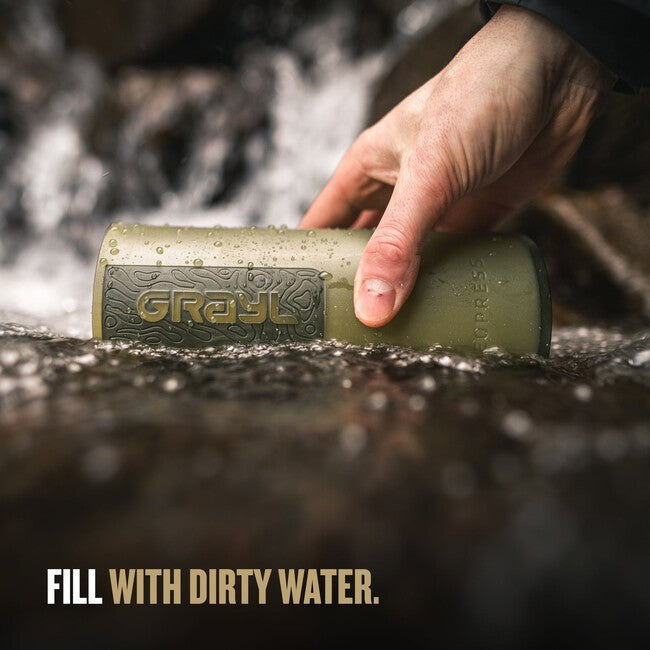 Grayl GeoPress filterflasche, olive drab