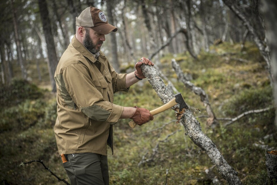 Helikon-Tex WOODSMAN Hemd - erdige braun / schwarz A