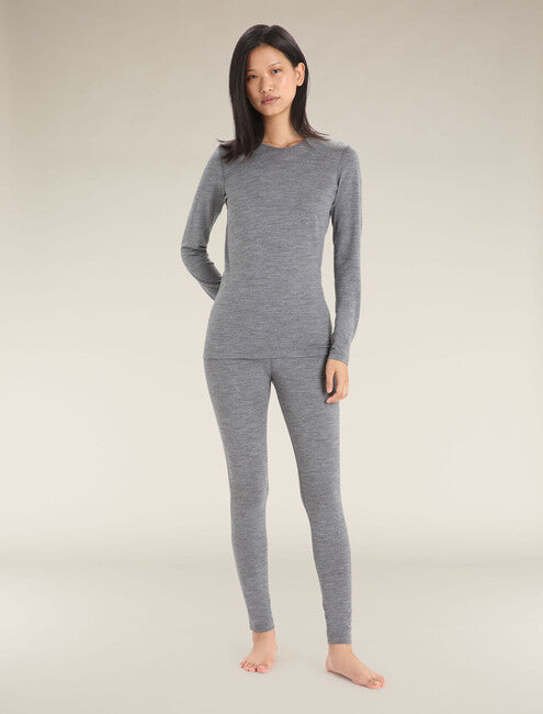 Icebreaker Oasis 200 thermo-leggings damen, grau