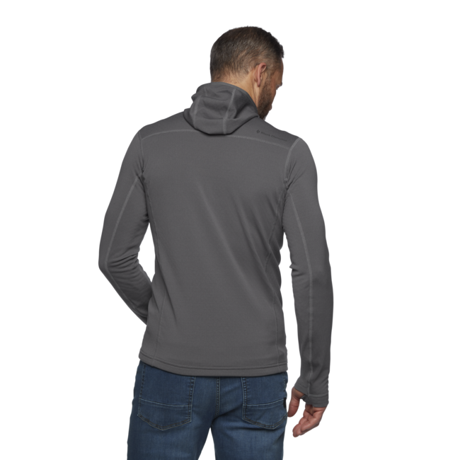 Black Diamond Coefficient herren sweatshirt, granit