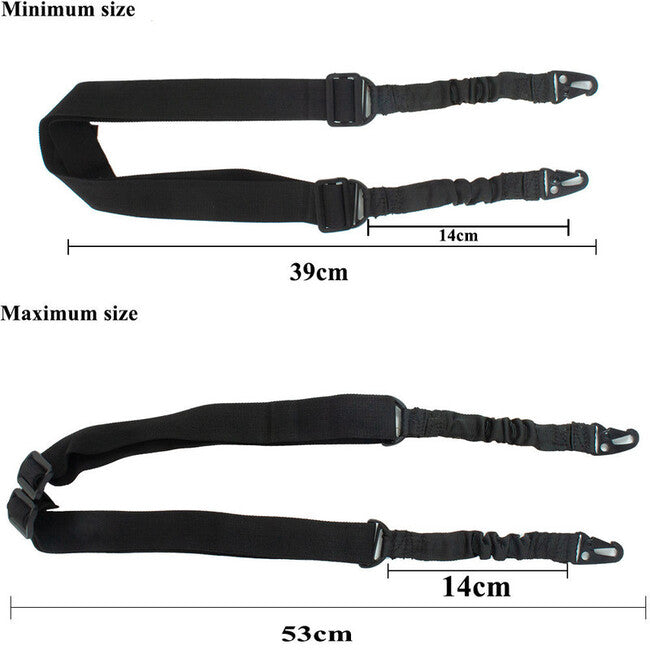 DRAGOWA TACTICAL Zwei Punkte Gurtband, Coyote