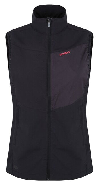 HUSKY Salien damen softshellweste , schwarz