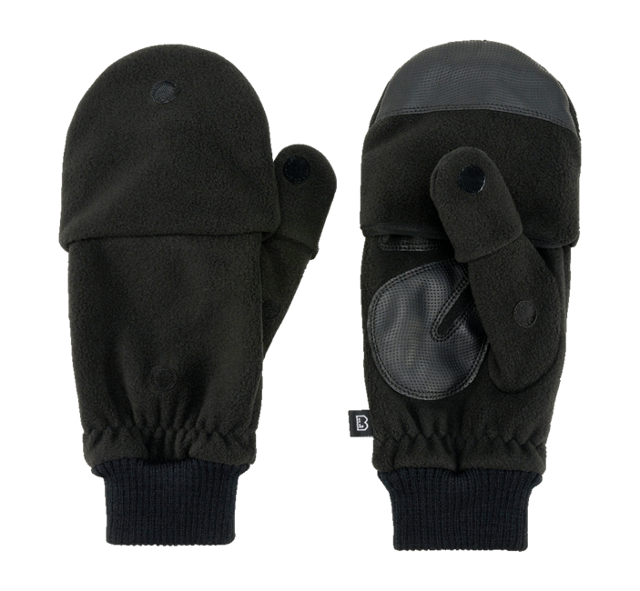 Brandit Fingerlose handschuhe, schwarz