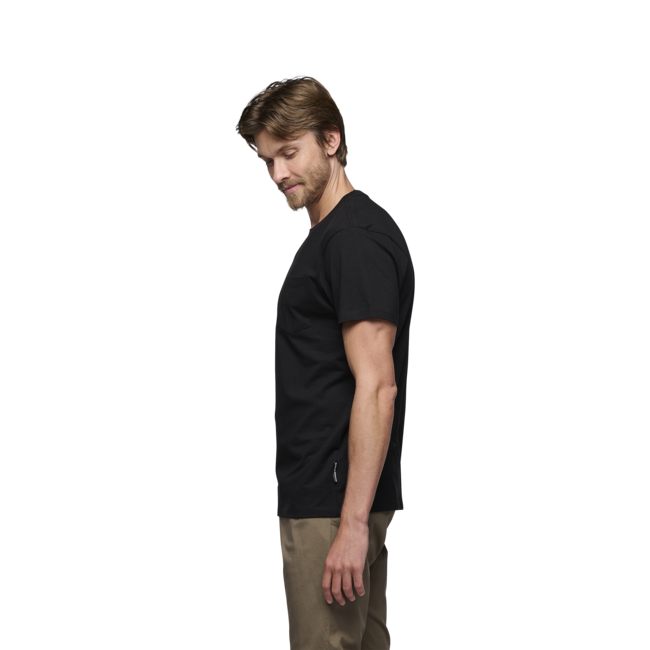 Black Diamond Project herren Kurzarmhemd, schwarz