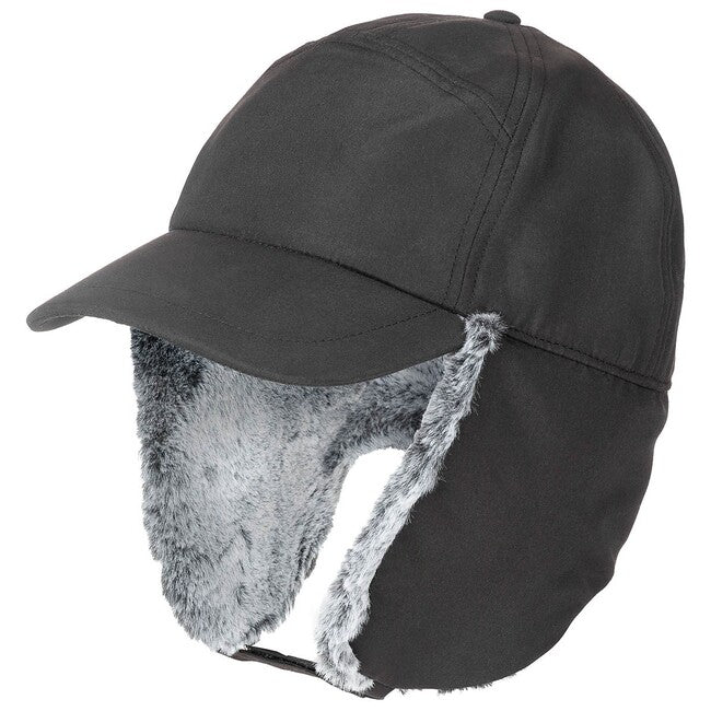 Fox Outdoor Trapper wintermütze, schwarz