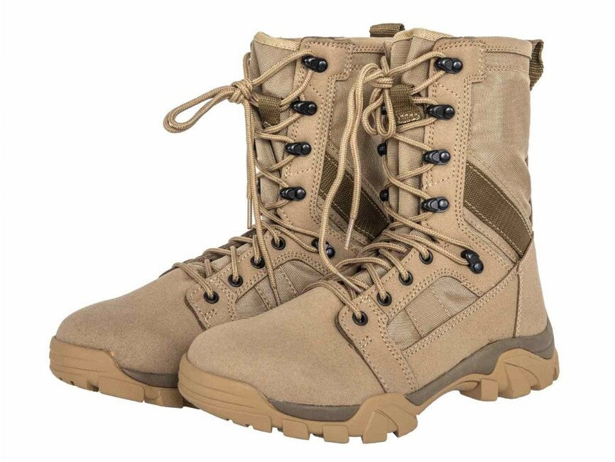 Brandit 9-reihig taktische schuhe, coyote