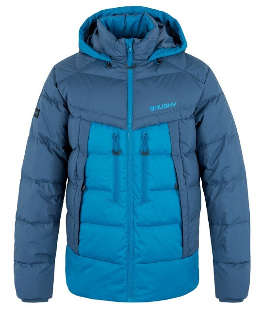 HUSKY Durra Herren-Daunenjacke, blau