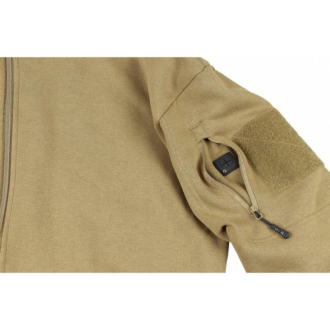 MFH Sweatshirt Tactical, coyote tan