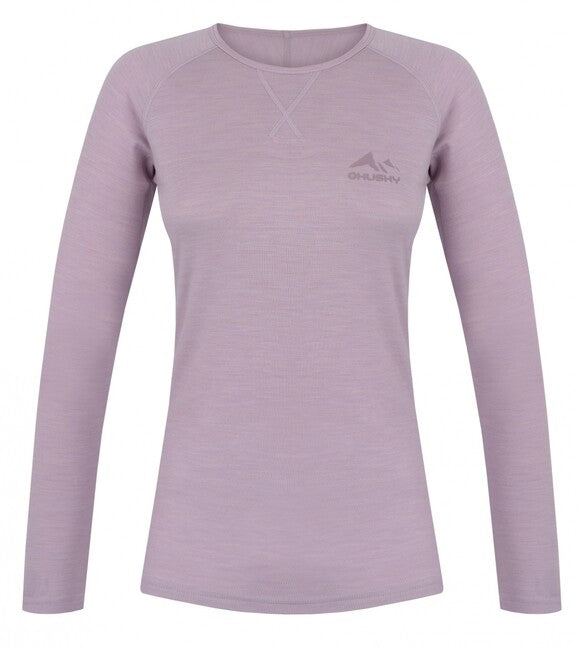 HUSKY Mertee damen thermo langarmshirt, hellviolett