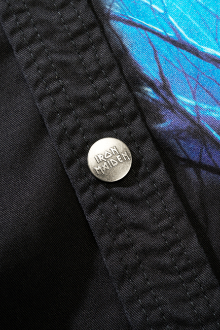 Brandit Iron Maiden Vintage Ärmelloses Hemd, Schwarz