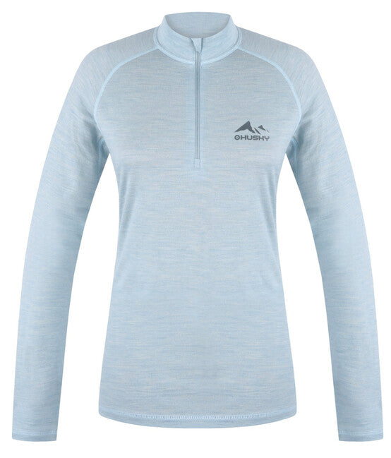 HUSKY termopradlo Merino T-Shirt DL Merow Zips L, faded mint