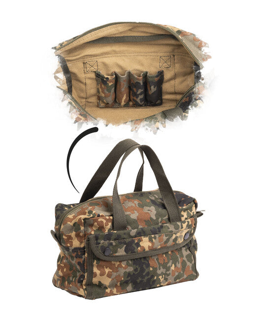 Mil-Tec Einsatztasche klein 600d pes flecktarn