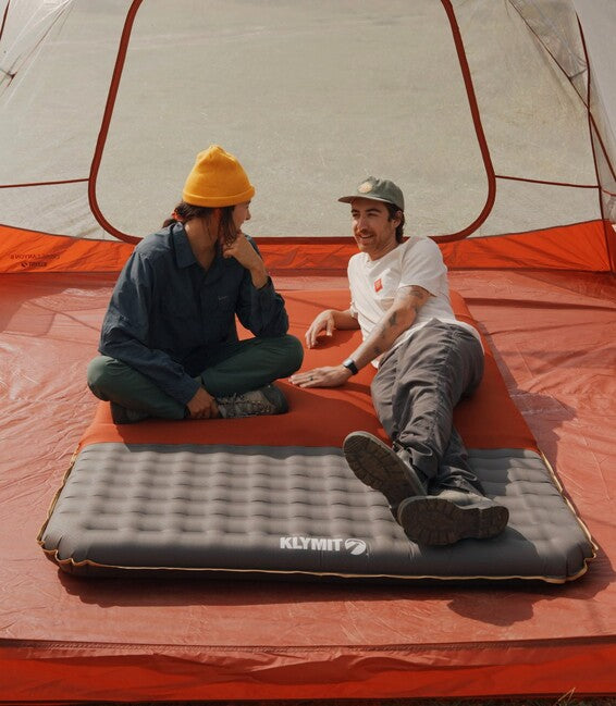 Klymit Klymaloft Double isolierte Auto-Matratze, rot