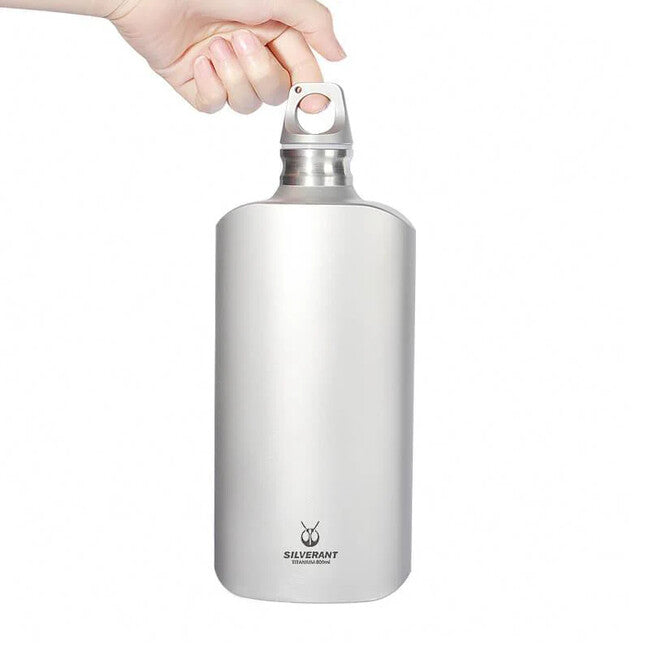 Silverant Titanium schlank Flasche 800 ml