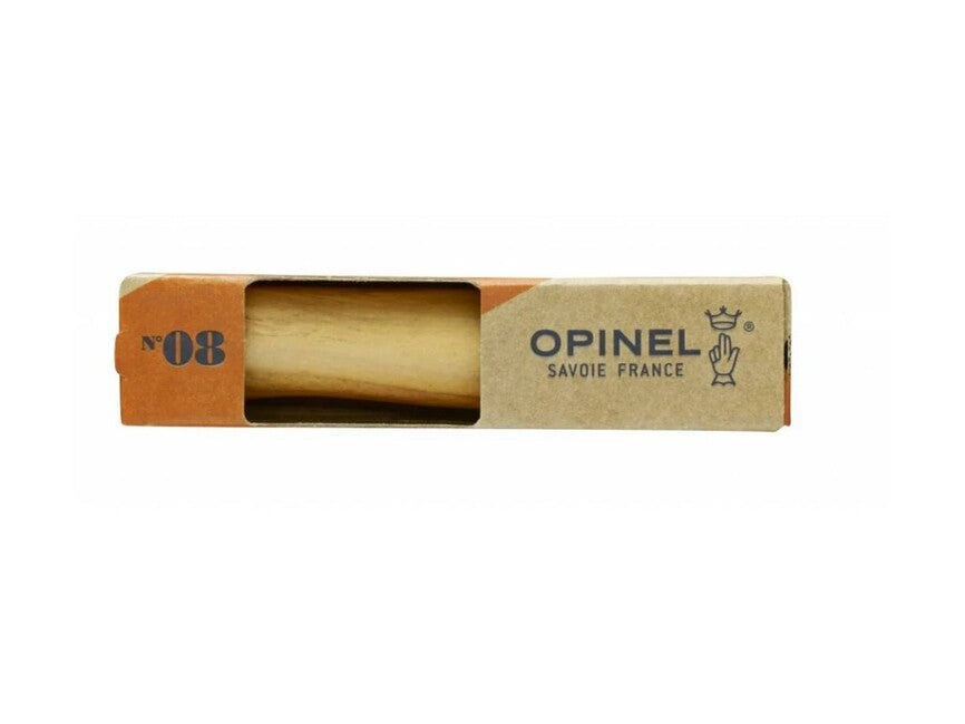 Opinel N°08 VRI Inox, braun