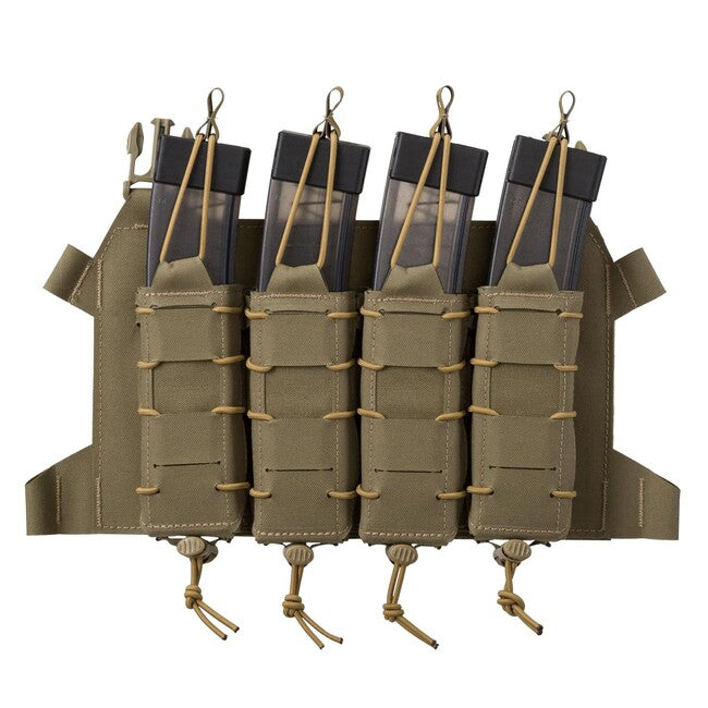 Direct Action® Leichtes Magazintasche für 4 SMG-Magazine, coyote brown
