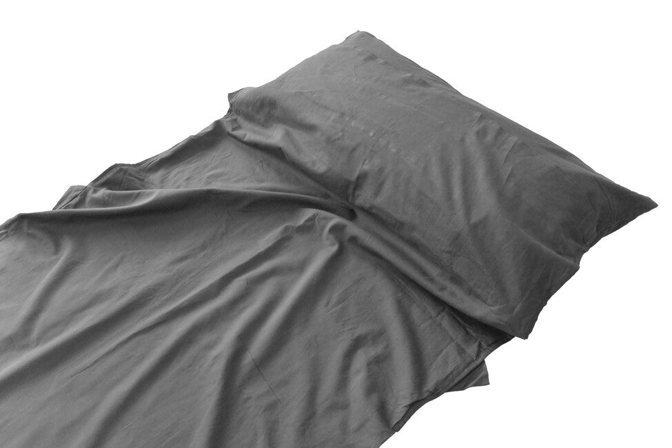 Origin Outdoors rechteckig Baumwolle Schlafsack anthrazit