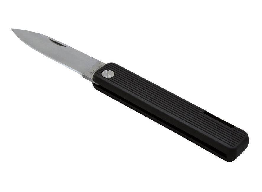 Baladeo Papagayo taschenmesser klinge 7,5 cm stahl 420, griff schwarz tpe