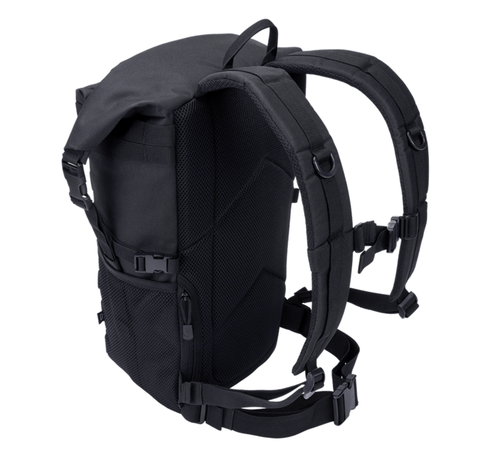 Brandit Cooper Rolltop rucksack 20L, schwarz