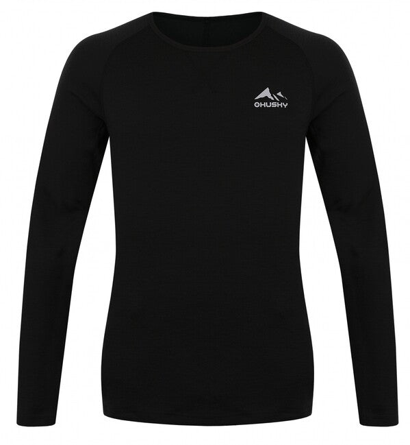 HUSKY Mertee herren Thermo Langarmshirt , schwarz