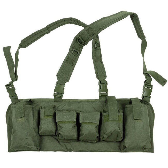 MFH Taktische Chest Rig 9 taschen od grün