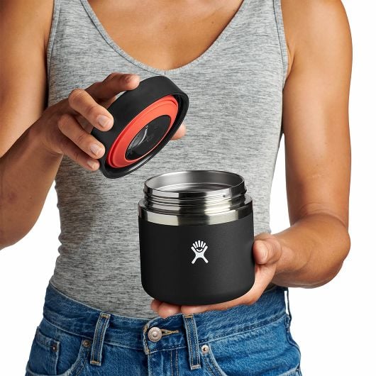 Hydro Flask Thermoskanne für Lebensmittel 20 OZ Insulated Food Jar, schwarz