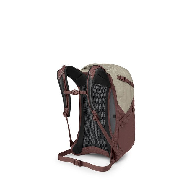 OSPREY Tropos stadtrucksack, sawdust tan/raisin red