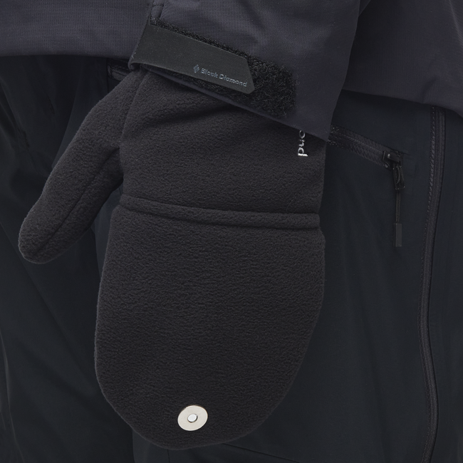 Black Diamond Windweight Mitt Softshell handschuhe, schwarz