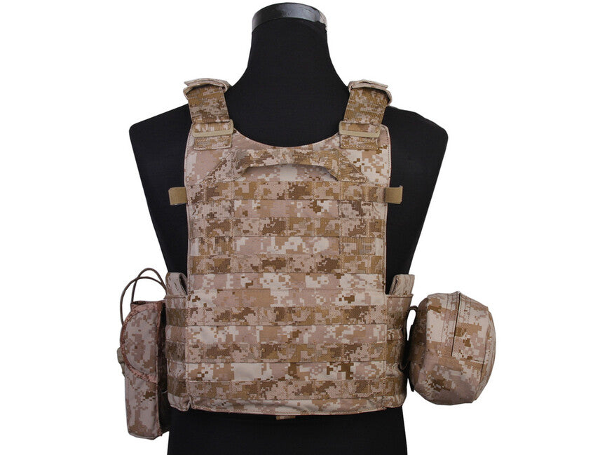 Emersongear LBT6094A plattenträger mit 3 taschen, aor1 500d