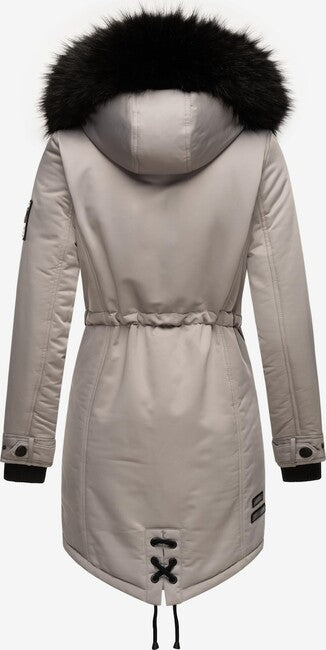 Navahoo Luluna Princess damen Winterjacke mit Kapuze, zinkgrau