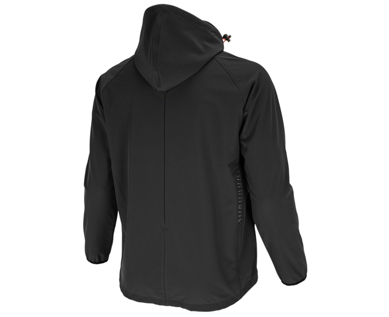 BENNON Softshell- Jacke FORCE, schwarz/rot