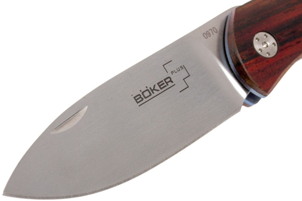 BÖKER Exskelibur II taschenmesser 7 cm, cocobolo holz, titan