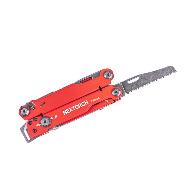 NexTorch® Pioneer MT20RE Multifunktionales Werkzeug rescue edition rot
