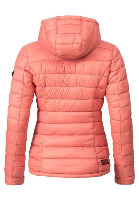 Navahoo Lucy damen Übergangsjacke mit Kapuze, koralle