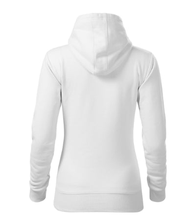 Malfini Cape damen-Kapuzenpullover, weiß