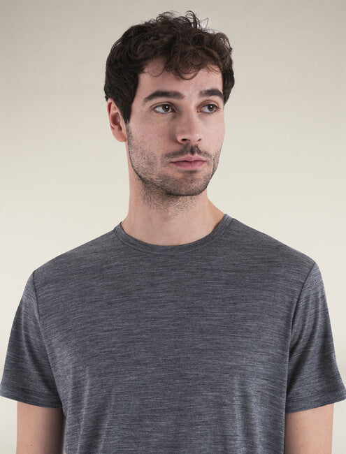 Icebreaker 150 Tech Lite III men's merino short sleeve T-shirt , grau