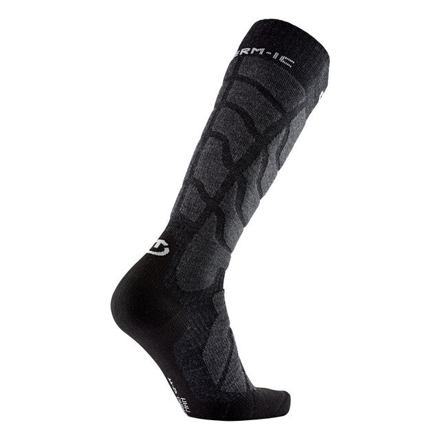 Therm-ic Skisocken schwarz und grau
