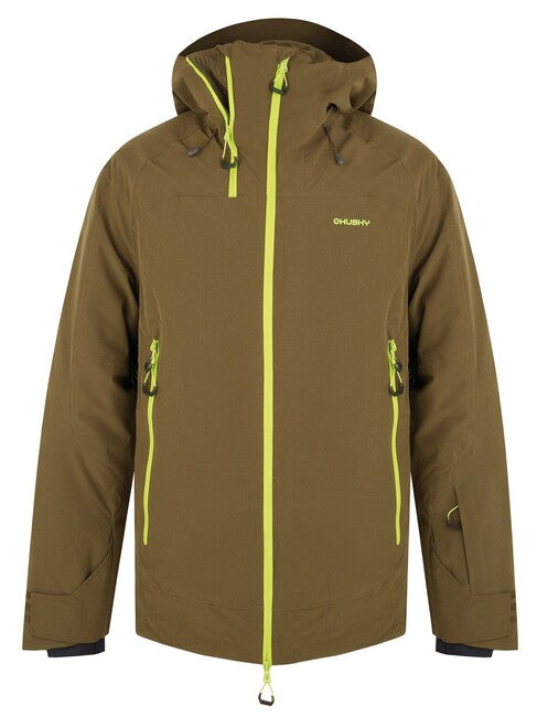 HUSKY Gambola M herren-skijacke, dunkel khaki