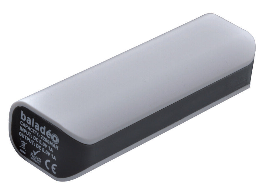 Baladeo PLR903 powerbank s2200 1xusb, weiß