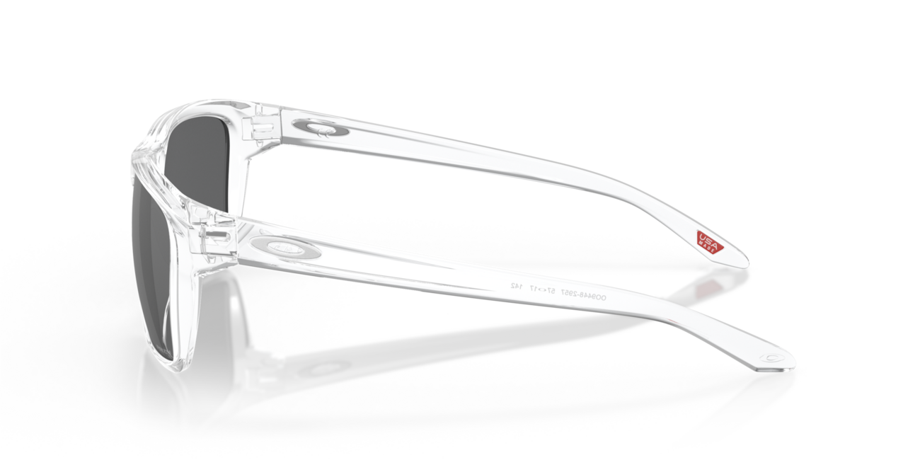Oakley SYLAS sonnenbrille mit rahmen polished clear und mit dias prizm black 57