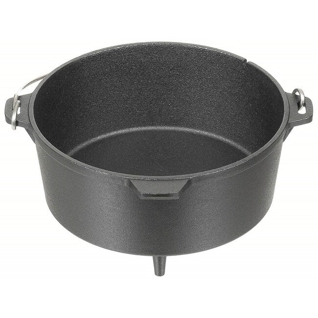 FoxOutdoor Dutch Oven Feuertopf gusseisen ca. 3,8 l