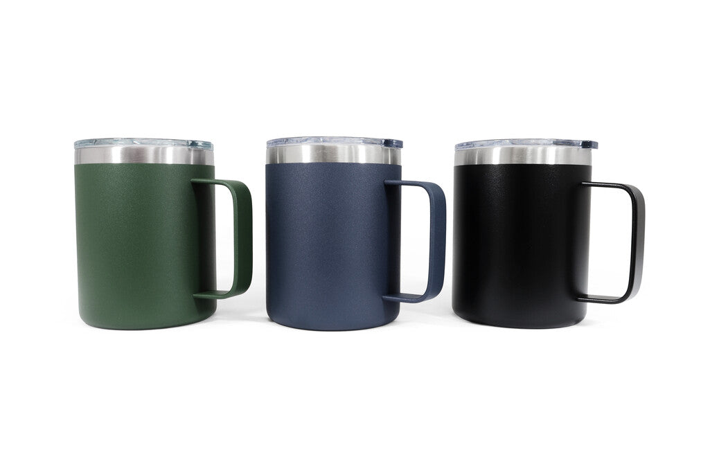 Origin Outdoors Color Thermos Mug, Stainless Steel, Navy Blue, 0.35L